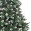 vidaXL Albero di Natale artificiale con 300 LED Verde 240 cm