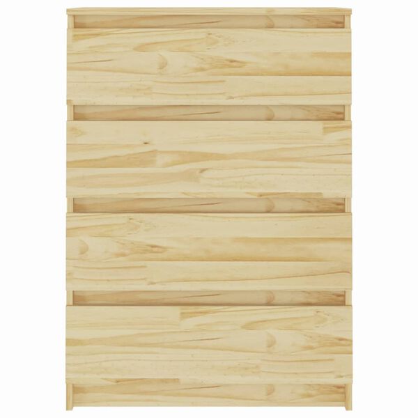vidaXL Armadietto 60x36x84 cm in Legno Massello di Pino