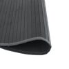 vidaXL Tappeto Rotondo Grigio 80 cm in Bamb&ugrave;