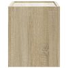 vidaXL Comodino a Muro Rovere Sonoma 45x30x35 cm