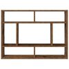 vidaXL Mensola a Muro Legno Antico 75x16x55 cm in Legno Multistrato