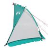 vidaXL Tenda da Spiaggia Verde Mare 268x223x125 cm in Poliestere 185T