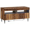 vidaXL Mobile TV LED Legno antico Legno ingegnerizzato