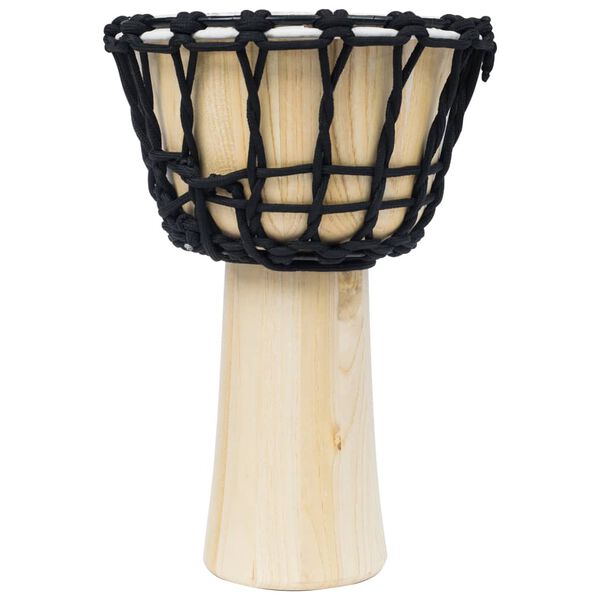 vidaXL Tamburo Djembe con Tensori 25 cm in Pelle di Capra