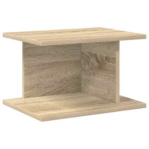 vidaXL Comodino Rovere Sonoma 40 x 30 x 25 cm Legno multistrato