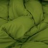 vidaXL Duvet Invernale Verde e Antracite 220 x 200 cm Microfibra