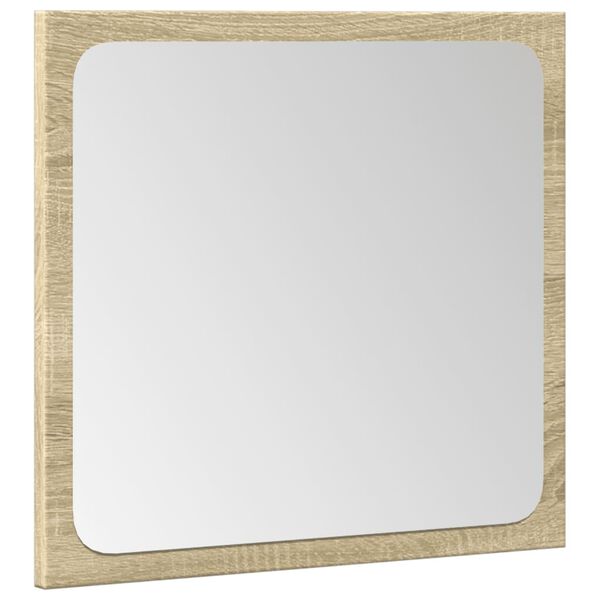 vidaXL Set Mobili da Bagno 4 pz Rovere Sonoma in Legno Multistrato