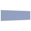 vidaXL Tenda Retrattile Blu e Bianco 400 &times; 300 cm