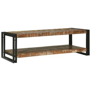 vidaXL Tavolino da salotto Multicolore Legno Recuperato Massello