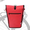 vidaXL Borsa per biciclette Rosso 34 x 16 x 59 cm Poliestere