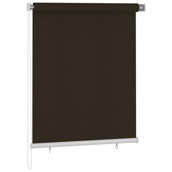 vidaXL Tenda a Rullo per Esterni 120x140 cm Marrone