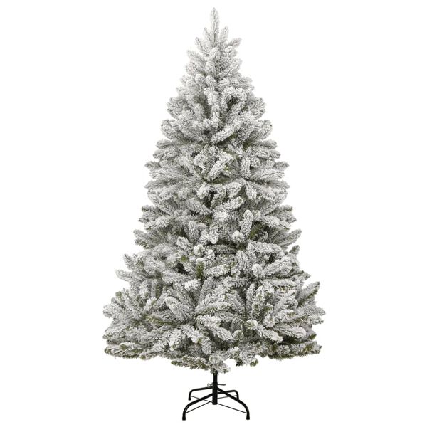 vidaXL Albero Natale Artificiale Incernierato con Neve Fioccata 300 cm