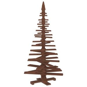 vidaXL Albero di Natale in legno KOTKA 180 cm Legno Massello di Pino