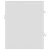 vidaXL Mobile Lavabo Bianco 60x38,5x48 cm in Legno Multistrato