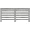 vidaXL Copertura Termosifone Grigio Cemento 175x20x82cm in Multistrato