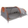 vidaXL Tenda da Trekking Impermeabile 1 persona Grigio e arancione