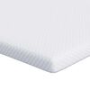 vidaXL Topper in schiuma memory 70 x 200 cm Thick Morbido Bianco