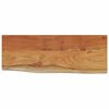 vidaXL Mensola a Muro 50x20x3,8cm Rettangolare Legno Acacia Bordi Vivi