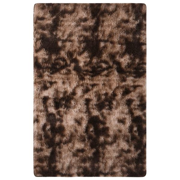 vidaXL Tappeto Shaggy a Pelo Lungo Tortora 230x160 cm