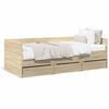 vidaXL Divano Letto con Cassetti senza Materasso 90x190 cm