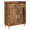 vidaXL Credenza Legno vecchio 69,5 x 34 x 180 cm Legno multistrato