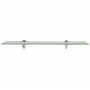 vidaXL Mensole Galleggianti 2 pz in Vetro 60x20 cm 8 mm
