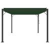 vidaXL Gazebo con tetto ventilato Verde 3 x 4 x 2,14 m