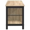vidaXL Libreria Rovere Sonoma 102 x 32 x 40,5 cm Legno multistrato