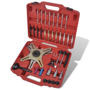 vidaXL Kit 38 pz Attrezzi Autoregolazione dell'Allineamento della Frizione