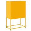vidaXL Credenza Giallo Senape 68,5x38,5x107 cm in Acciaio