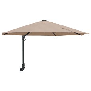 vidaXL Ombrello da giardino Talpa 248 x 248 x 148 cm