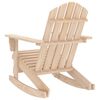vidaXL Sedia a Dondolo Giardino Adirondack in Legno Massello di Abete
