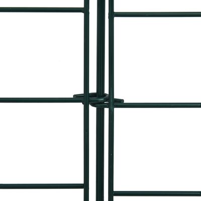 vidaXL Set Recinzione da Giardino ad Arco 77,5x64 cm Verde