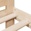 vidaXL Letto senza Materasso 200x200 cm in Legno Massello di Pino