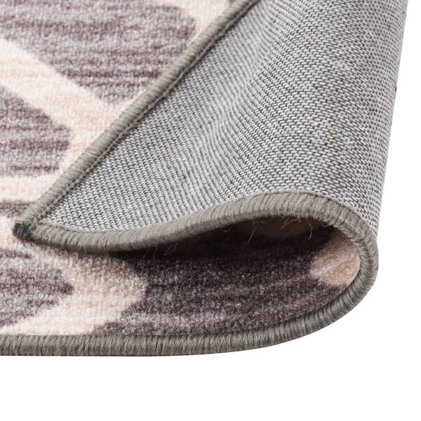 vidaXL Tappeto Corsia Marrone 80x250 cm