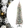 vidaXL Albero di Natale artificiale con 300 LED Bianco 240 cm