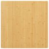 vidaXL Piano del Tavolo 70x70x2,5 cm in Bamb&ugrave;