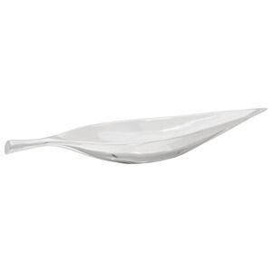 vidaXL Cesto di frutta Argento 60 x 15 x 8 cm Alluminio