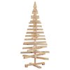 vidaXL Alberi di Natale KOTKA 120 cm Legno di pino massello Naturale