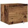 vidaXL Armadio da Notte 2 pcs Legno vecchio 50 x 39 x 41 cm