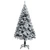 vidaXL Albero di Natale artificiale con 150 LED Verde 120 cm