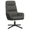 vidaXL Poltrona Relax Grigio Scuro in Tessuto