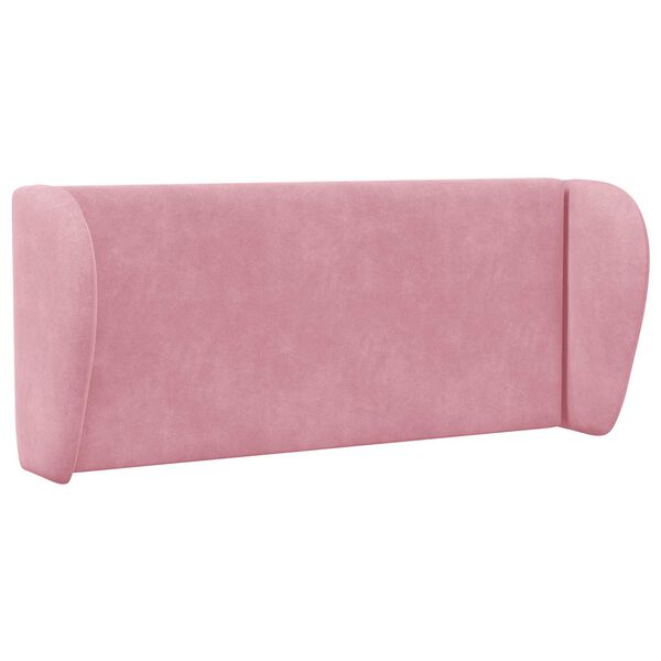 vidaXL Orecchia della Testata Rosa 40 x 23 x 6 cm Velluto