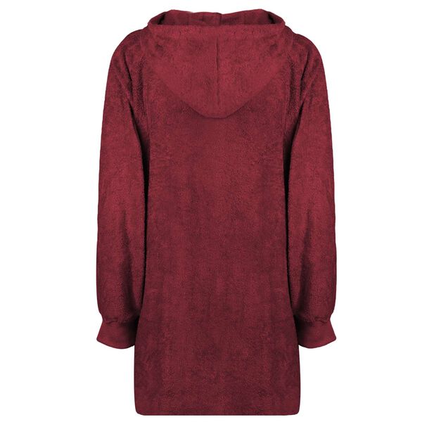 vidaXL Felpa coperta KINN Rosso L Cotone