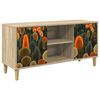 vidaXL Mobile TV ZAANDAM 102 x 33 x 50 cm Sonoma Legno ingegnerizzato