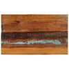 vidaXL Piano Tavolo Rettangolare 60x100 cm 25-27 mm Legno di Recupero