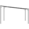 vidaXL Gazebo Bianco 4x4 m 180 g/m² Tessuto e Acciaio