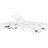 vidaXL Telaio Letto Elettrico Regolabile Bianco 120 x 190 cm Acciaio