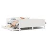 vidaXL Letto senza Materasso Bianco 180x200 cm Legno Massello di Pino