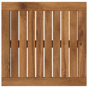 vidaXL Piano del tavolo 40,5 x 40 x 2 cm Rettangolare Naturale